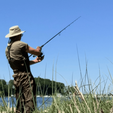 Dan fishing