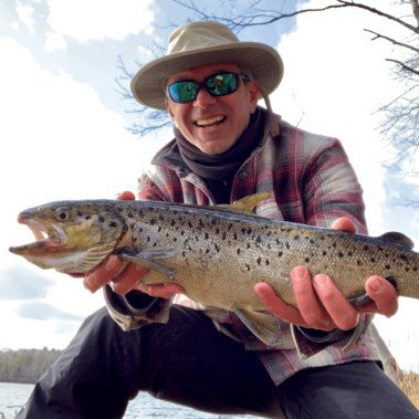 Dan with a fish